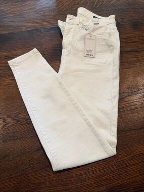 Judy Blue Women's White Skinny Jeans